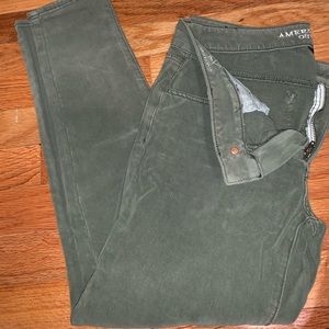 American eagle sateen jeggins